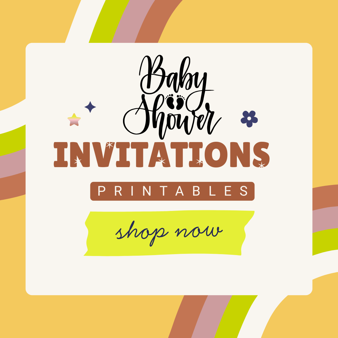 Baby Shower Invitations – Printable & Custom Themes