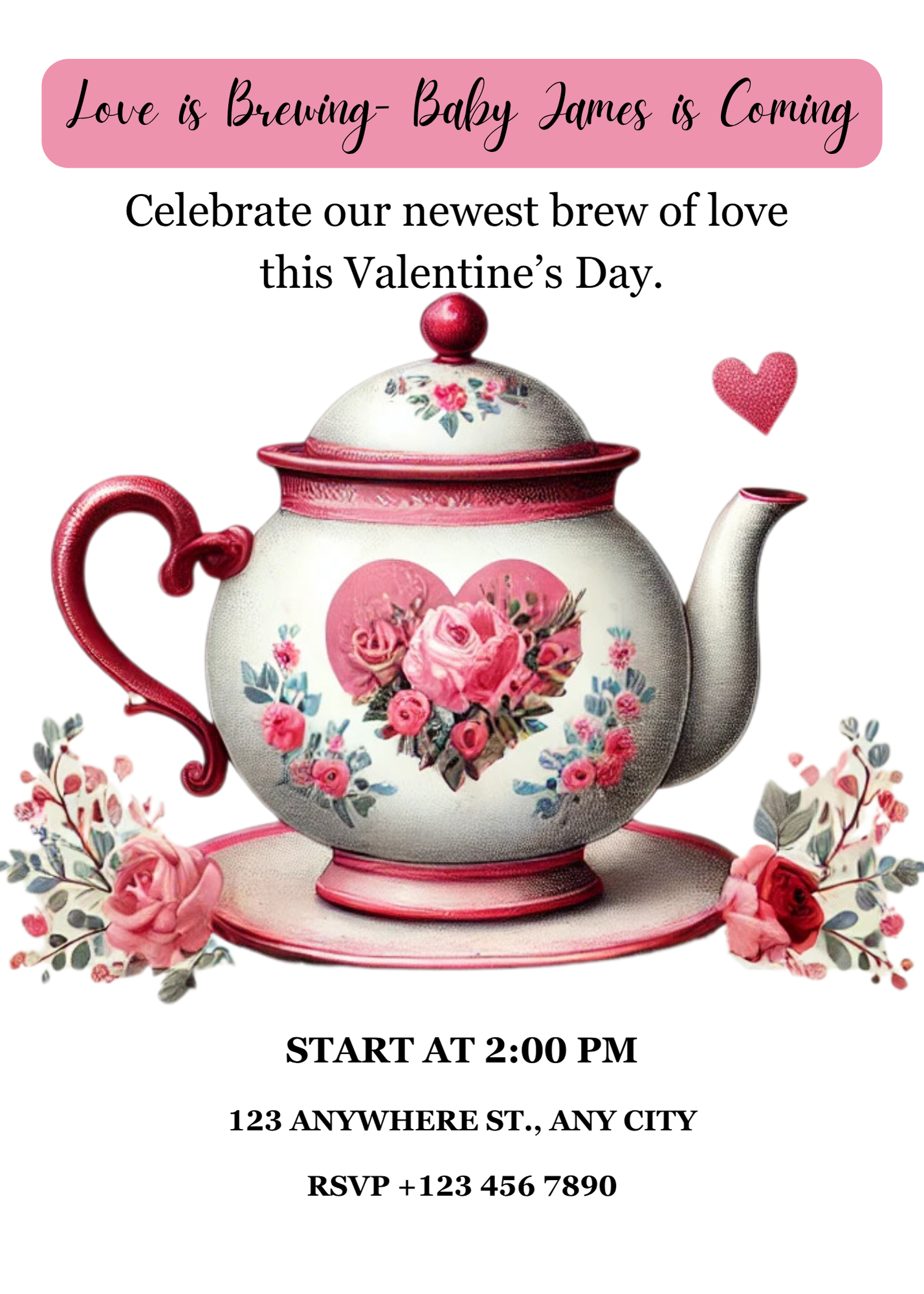 Valentine's Day Gender Reveal