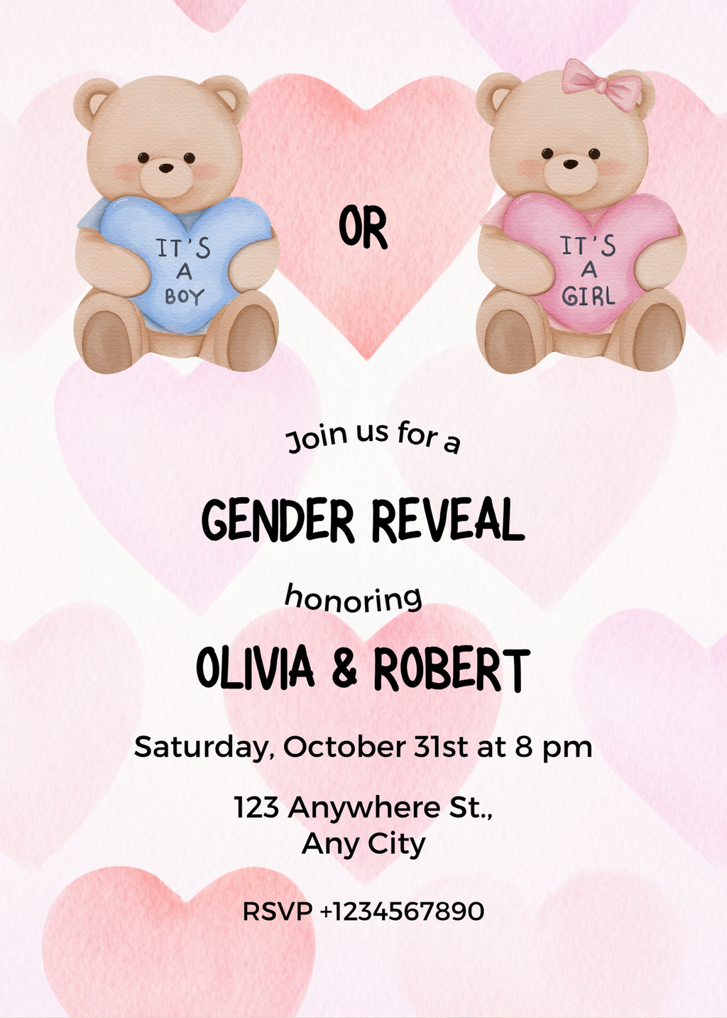 Valentine's Day Gender Reveal